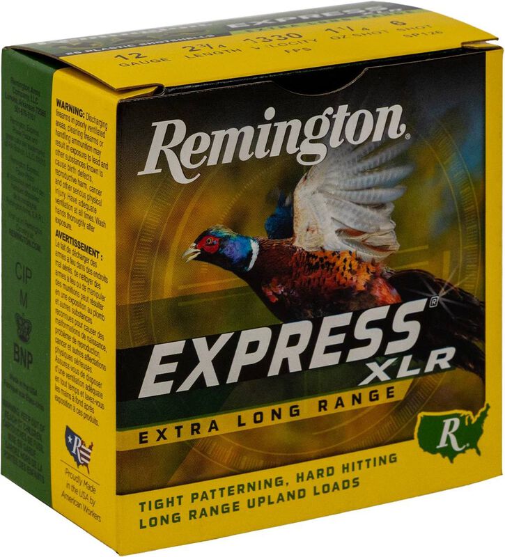Express Extra Long Range, 12 Gauge, 6 Shot, 2-3/4 in, 1 1/4 oz, 1330 fps